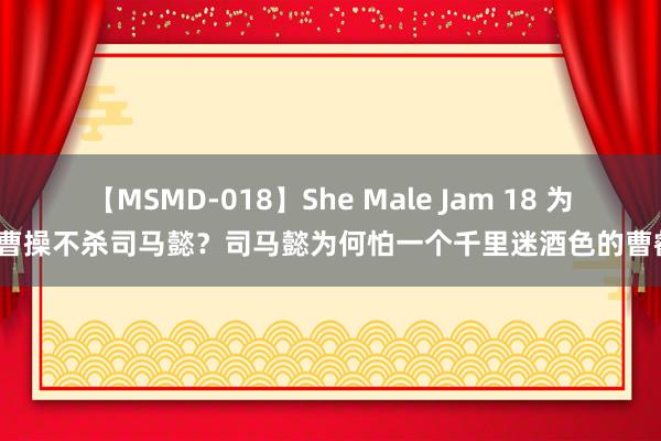 【MSMD-018】She Male Jam 18 为何曹操不杀司马懿？司马懿为何怕一个千里迷酒色的曹叡？