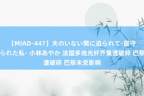 【MIAD-447】夫のいない間に迫られて-留守中に寝取られた私- 小林あやか 法国多地光纤齐集遭破碎 巴黎未受影响