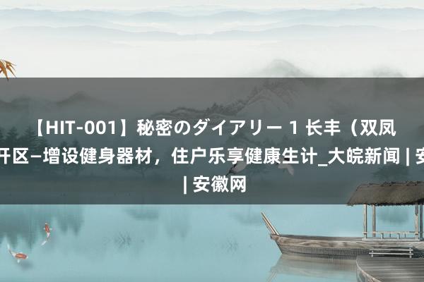 【HIT-001】秘密のダイアリー 1 长丰（双凤）经开区—增设健身器材，住户乐享健康生计_大皖新闻 | 安徽网