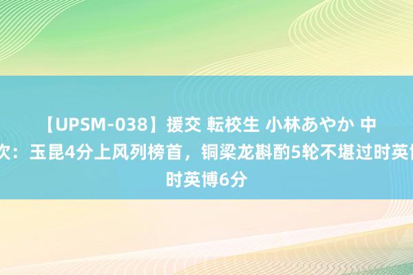 【UPSM-038】援交 転校生 小林あやか 中甲名次：玉昆4分上风列榜首，铜梁龙斟酌5轮不堪过时英博6分